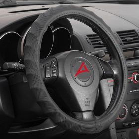 00290 Szellőző bőrhatású kormányvédő 38cm