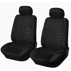 Pack de 2 housses de siège universelle Airbag noir 