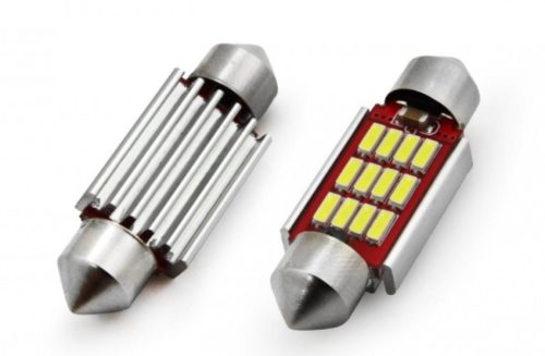 Szofita Canbus 12SMD LED 36MM 12/24V 01632