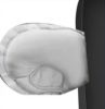 Pack de housses de siège universelles 9 pièces divisibles Airbag noir rouge