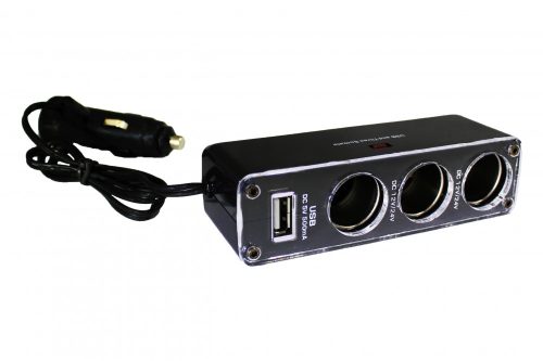 Distributeur allume-cigare + USB AE-WF0096USB