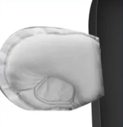 Pack de housses de siège universelles 9 pièces divisibles Airbag noir gris 