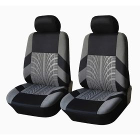 Pack de 2 housses de siège universelle Airbag noir gris