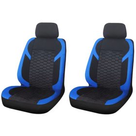   Pack de 2 housse de siège avant universelle - Airbag - noir bleu