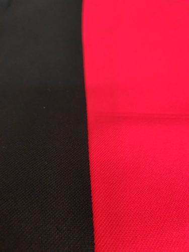 Ensemble de housses de siège universelles 11 pièces noir et rouge avec zip et ouverture Airbag