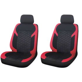  Pack de housses de siège avant universelle - Airbag - noir rouge