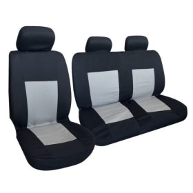   Pack de housses de siège noir et rouge 1+2 pour camion  