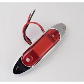   25125 4 Indicateur de largeur LED, indicateur de position - rouge - 12-24V