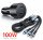 13023 02ACSET Chargeur rapide USB/USB-C + chargeur 3 en 1 avec différentes têtes de charge - 5A 100W 12-24V