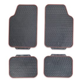   Ensemble de bacs à neige universels avec tapis en caoutchouc SZ-TH3217BK