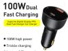 13061 ECO PACK 04AC Chargeur rapide avec voltmètre numérique - Connexion USB/USB-C - 100W 