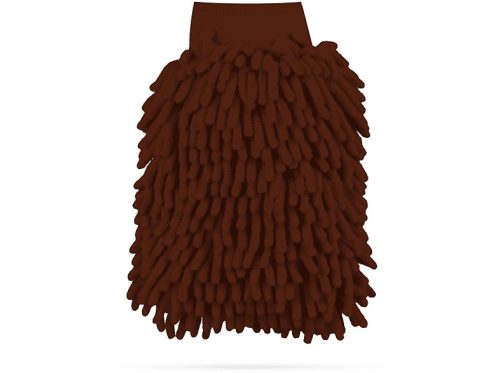 Lavage de voiture en microfibre à fibres longues A13693BROWN