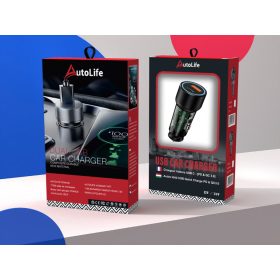   13016 Chargeur rapide pour voiture 07AC - 20W - Quick Charge 3.0 - 12-24V