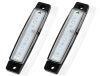 25170 Indicateur de largeur 6 LED - blanc - Signal E -12-24V