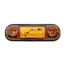 25088 Indicateur de largeur 3 LED - jaune - 12-24V