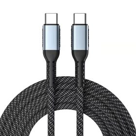   12125 5A 100W Câble de données de charge rapide TYPE-C - TYPE-C 1 mètre C2CBK