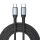 12125 5A 100W Câble de données de charge rapide TYPE-C - TYPE-C 1 mètre C2CBK