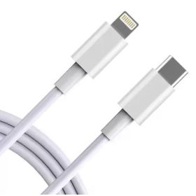   12217 5A 100W Câble de données pour charge rapide TYPE-C - Lightning/Apple 1 mètre C2CW