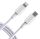 12217 5A 100W Câble de données pour charge rapide TYPE-C - Lightning/Apple 1 mètre C2CW