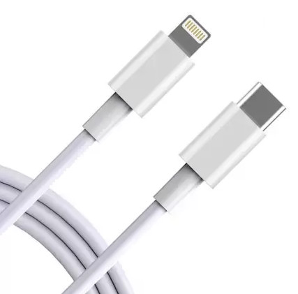 12217 5A 100W Câble de données pour charge rapide TYPE-C - Lightning/Apple 1 mètre C2CW