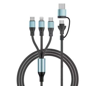   12019 3IN1BK Chargeur 3 en 1 avec différentes têtes de charge - 5A 12-24V