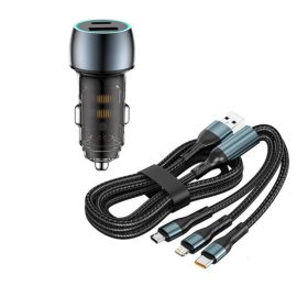   13016 Chargeur rapide pour voiture 07AC - 20W - Quick Charge 3.0 - 12-24V