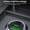  Autós gyorstöltő + 3in1 gyorstöltő kábel - 2 portos MAX 100W-os autós gyorstöltő adapter - 12/24V – USB-A + USB-C (PD/QC)
