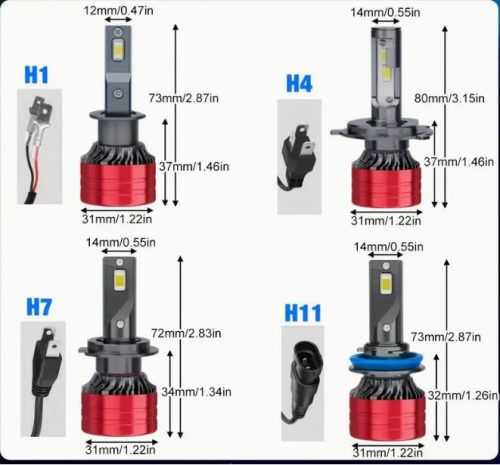Phare LED H1 M3 30W - CANBUS - 12/24V