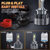 D2S Fényszóró LED szett - 12V 35W 6000K - CANBUS - Plug & Play - párban