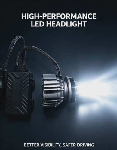 L4-H7 - Kit phares H7 Led 12V - CANBUS - Plug & Play
