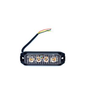 18011 Stroboscope 4 LED jaune 12-24V W13891