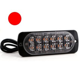 18073 Stroboscope 12 LED ROUGE - Signal E - 12-24V 