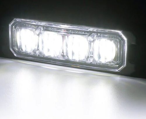 18080 Stroboscope 4 LED BLANC - Signal E - 12-24V 