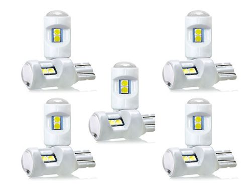 SMD-T10-3030-6SMD 10 pièces CANBUS 12V 