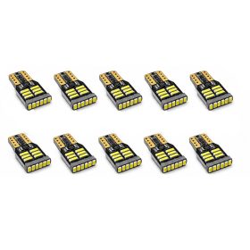   T10-3018SMD 10pcs indicateur de position - blanc - 12V CANBUS