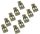 T10-3018SMD 10pcs indicateur de position - blanc - 12V CANBUS