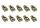 T10-3018SMD 10pcs indicateur de position - blanc - 12V CANBUS