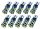 SMD-T10-4014-30 - 10pcs T10 indicateur de position CANBUS - 12V-24V