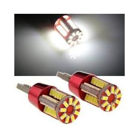   SMD-T10-3057SMD-2 2pcs Indicateur de position T10 - blanc - 12V CANBUS 