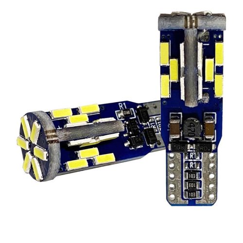 SMD-T10-4014-30-2 - 2pcs T10 indicateur de position CANBUS - 12V-24V