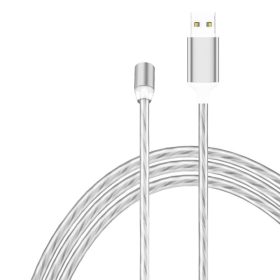   Câble de chargement LED Apple LIGHTNING Lighting - de couleur blanche