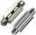 SMD-XM0019-1 36MM-2SMD Sofita Led Canbus 12V 2xCREE
