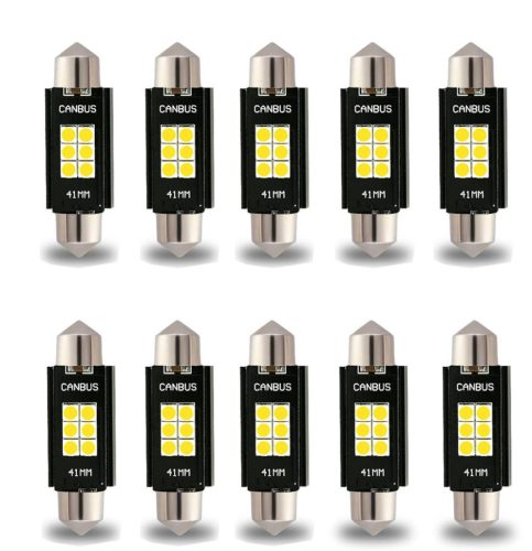 RSJ-306SMD-31 - 10pcs 31MM-3030-6SMD Canapé - CANBUS - 12-24V avec ailettes de refroidissement