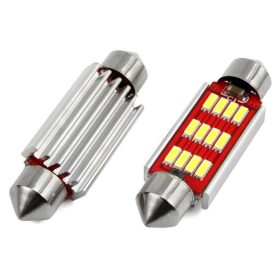   SMD-ROOF-10SMD-39 -2 2 pièces 39MM Sofita Led 12V aileron de refroidissement CANBUS