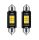 SMD-ROOF-3030-41-2 - 2pcs 41MM-3030-6SMD Sofita - CANBUS - 12-24V avec ailettes de refroidissement