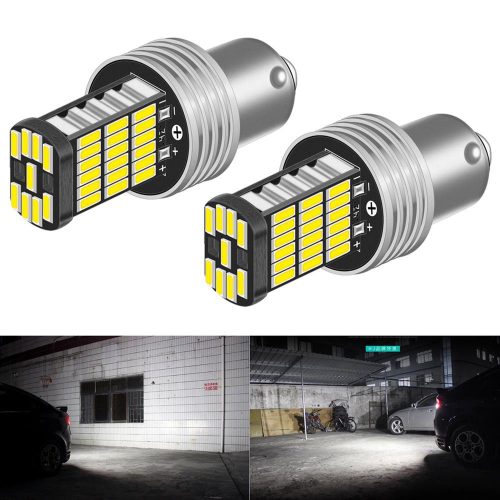 SMD-1156-4014-45SMD 2pcs 21/5W - blanc - 12V CANBUS