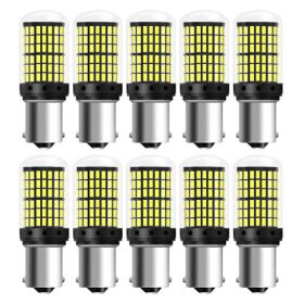 22049 1156-144SMD 10pcs 21W - blanc - CANBUS 12-80V