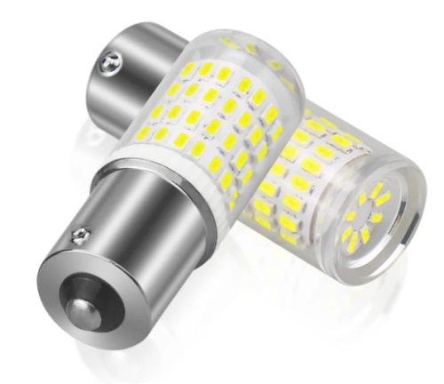 SMD-W14624 21W(1156) 80SMD Led Canbus - blanc - 12-24V
