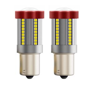 SMD-W12090 21W(1156) 80SMD Led Canbus - BLANC - 12-24V FORT