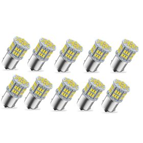 SMD-S25-3054 - 10pcs 21W 1156-54SMD - blanc - 12V